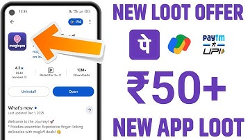 Instant ₹50+ Cashback New Loot Offer today Free Paytm Earning App New Earning Loot Offer today 2025