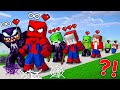Venom Mikey and Spiderman JJ Life Cycle Evolution- Maizen Minecraft Animation