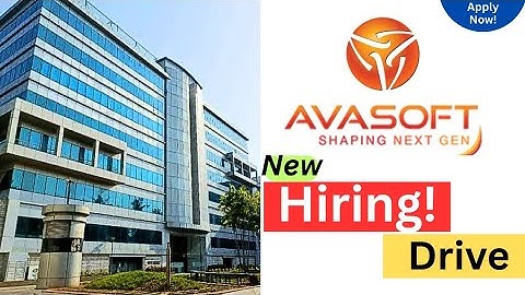 Avasoft Hiring Again! - 2025 | Off Campus Drive | Cloud & Devops | Asap!