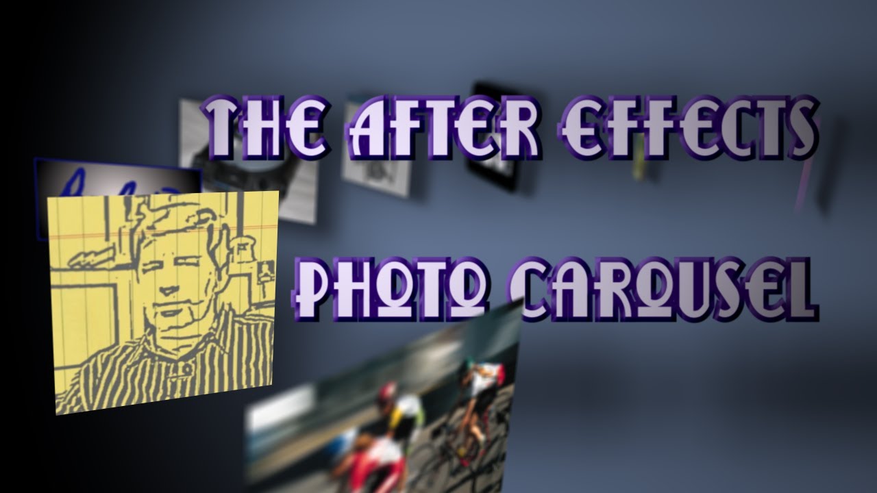 After Effects 3D Photo Carousel YouTube