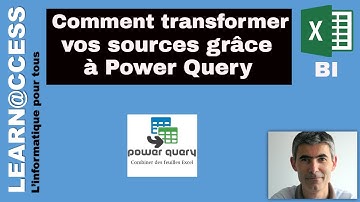 Power Query  - Comment Transposer et Dépivoter des données ?