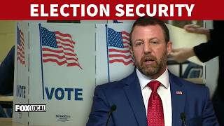 FULL: DHS Secy. Mullin delivers remarks on election security