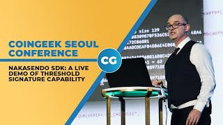 Nakasendo SDK: A Live Demo of Threshold Signature Capability