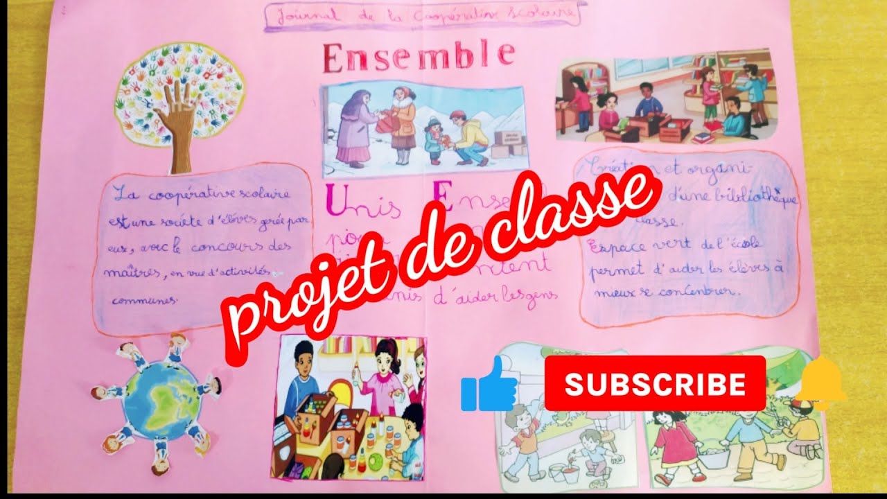 Projet de classe #solidarité #coopératives_scolaires - YouTube
