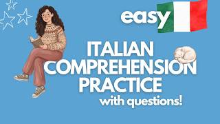 Italian Listening Test 🇮🇹 (Storia facile + domande) Ha preso il treno sbagliato!