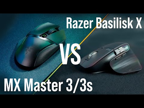 Видео: MX Master 3/3s vs Basilisk X (и G502) - может ли недорогой Razer заменить дорогую Logitech?