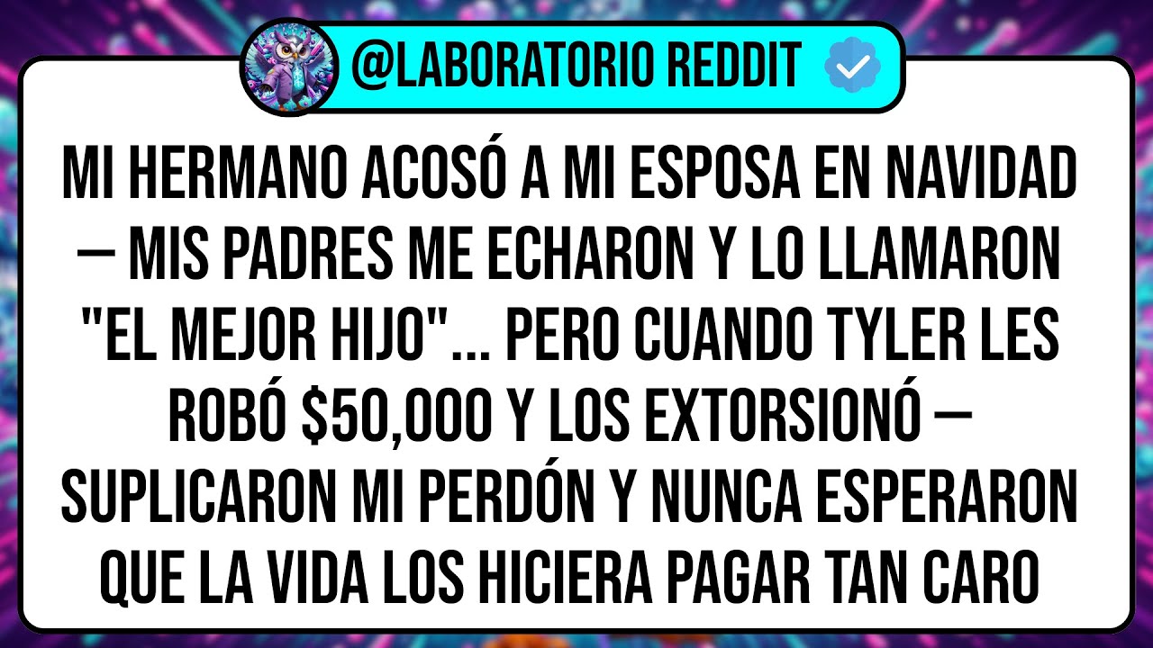 Mi Hermano Acosó a Mi Esposa en Navidad — Mis Padres Me Echaron y Lo Llamaron 