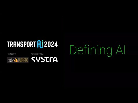 Transport AI 2024: defining AI