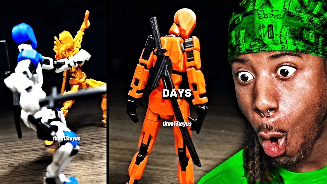 Когда игрушки начинают дерутся, как персонажи аниме 💀