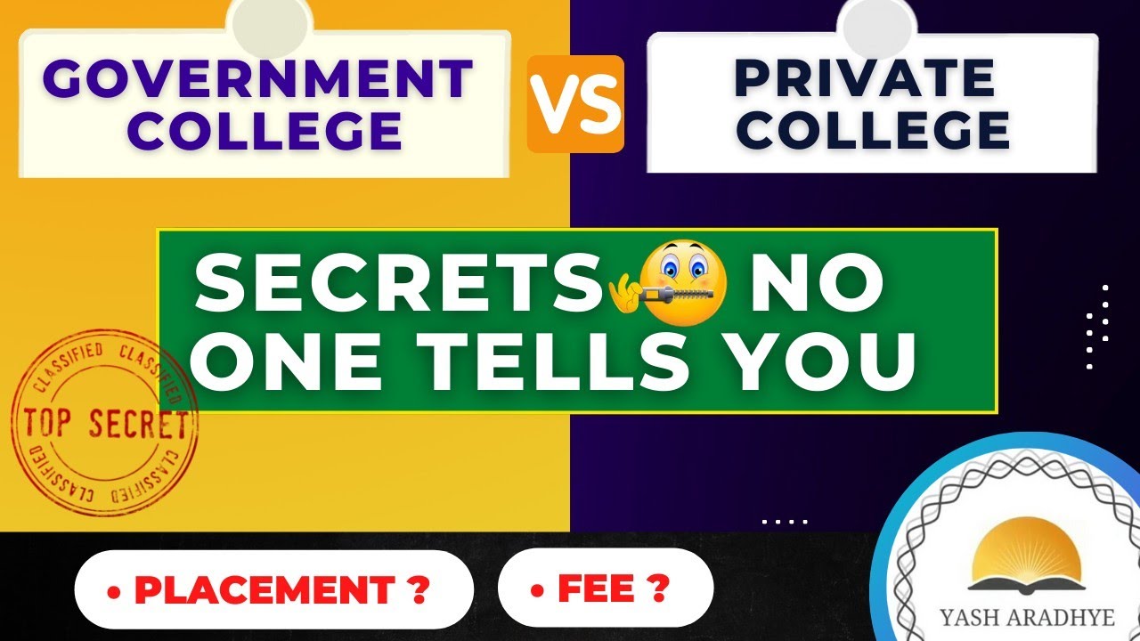 The Top Secret Government College Vs Private College Engineering