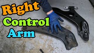 2011-2016 Toyota Sienna Front Right Lower Control Arm Replacement How To DIY