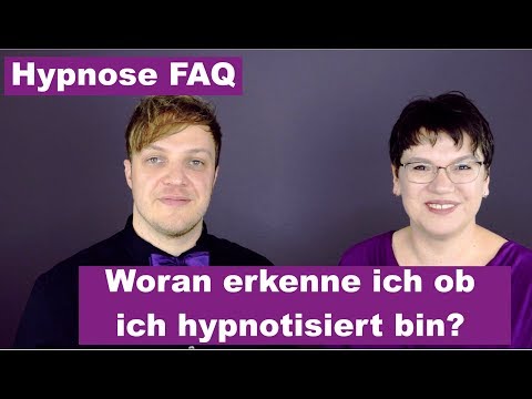 Video: Wie Erkenne Ich Hypnose