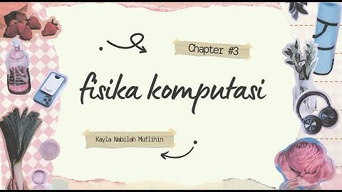 Fisika Komputasi | Integral Numerik berbasis Metode Trapezoid Multigrid