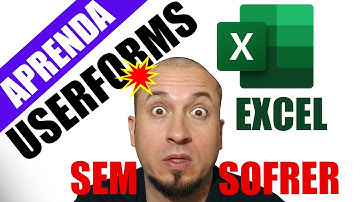 ✅MUITO FÁCIL! Userform VBA do Microsoft Excel, faz TODA Diferença.
