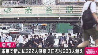 東京で新たに222人感染　重症患者は21人に(20/08/12)