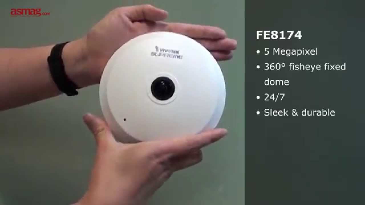 [Lab Test Video ] VIVOTEK FE8174 5MP Fisheye Fixed Dome Network Camera