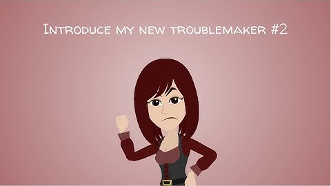 Introduce my new troublemaking character on Vyond #2