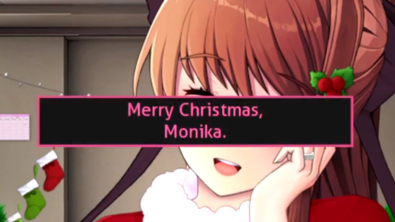 Merry Christmas Monika (Monika After Story) YouTube