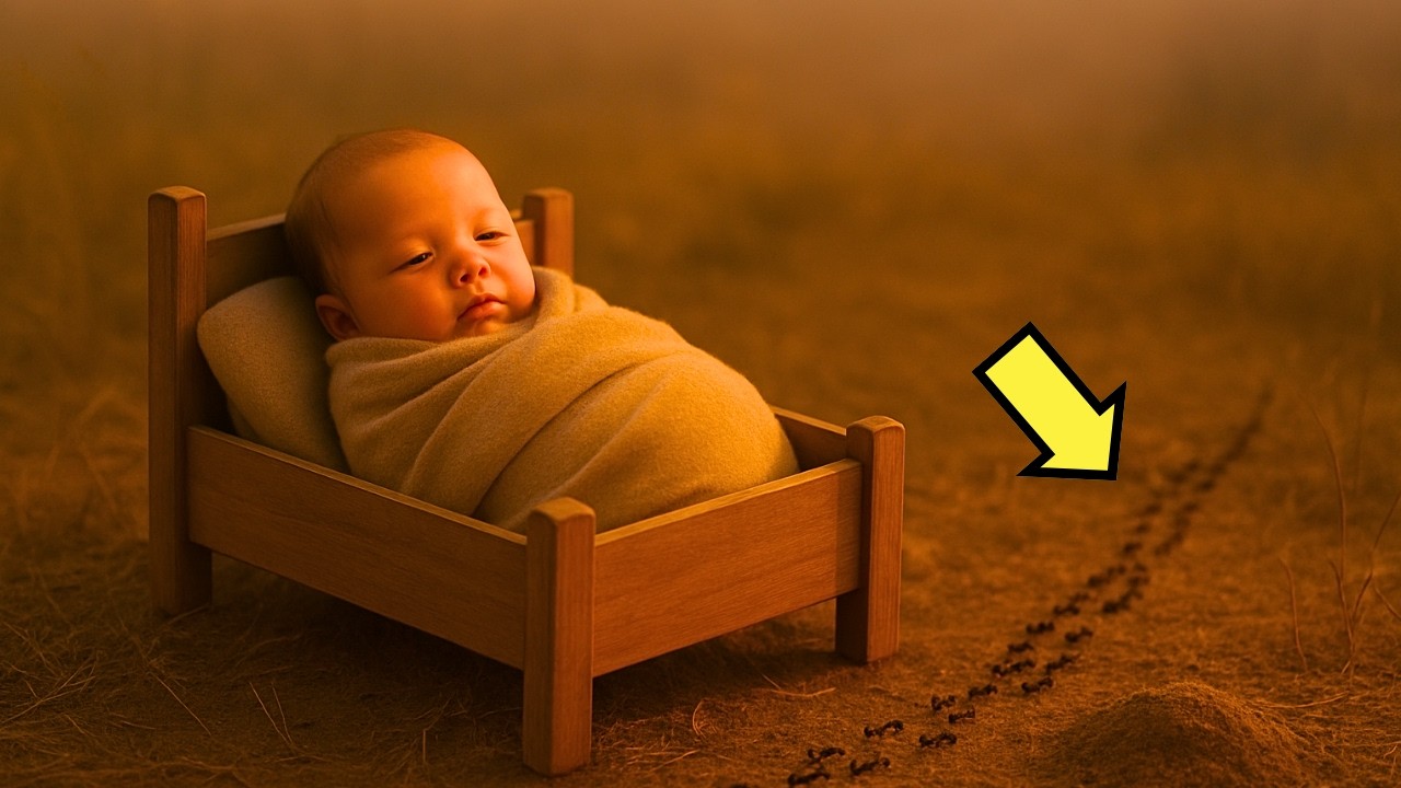BEBÉ ES ABANDONADO SOLO… PERO LO QUE HACEN LAS HORMIGAS ES INCREÍBLE