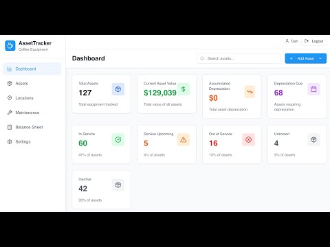 Vibe coding an asset management app