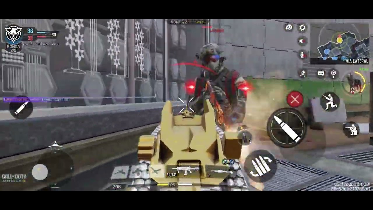 MIRA LO QUE PASO AL FINAL 😱 CODM LEYANDA ICR-1 SAND BLAST 