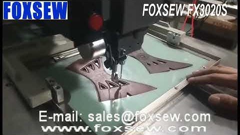 Automatic Sandals Upper Pattern Sewing Machine