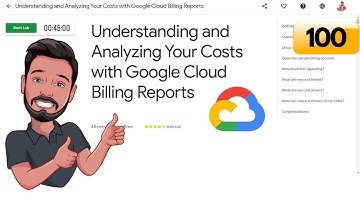 Understanding and Analyzing Your Costs with Google Cloud Billing Reports | Qwiklab GSP614 | GCP 2021