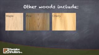 Wood Shutters info by Plantation Shutters .org http://www.plantationshutters.org/wood-shutters Discover the varieties of wood shutters, including basswood, poplar, alder and more
