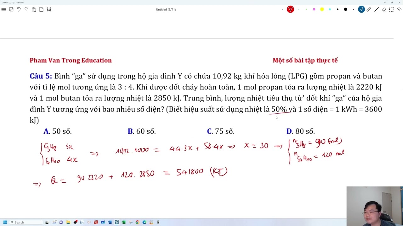 BÀI TẬP THỰC TẾ-NHIỆT ĐỐT CHÁY HIDROCACBON-ANCOL