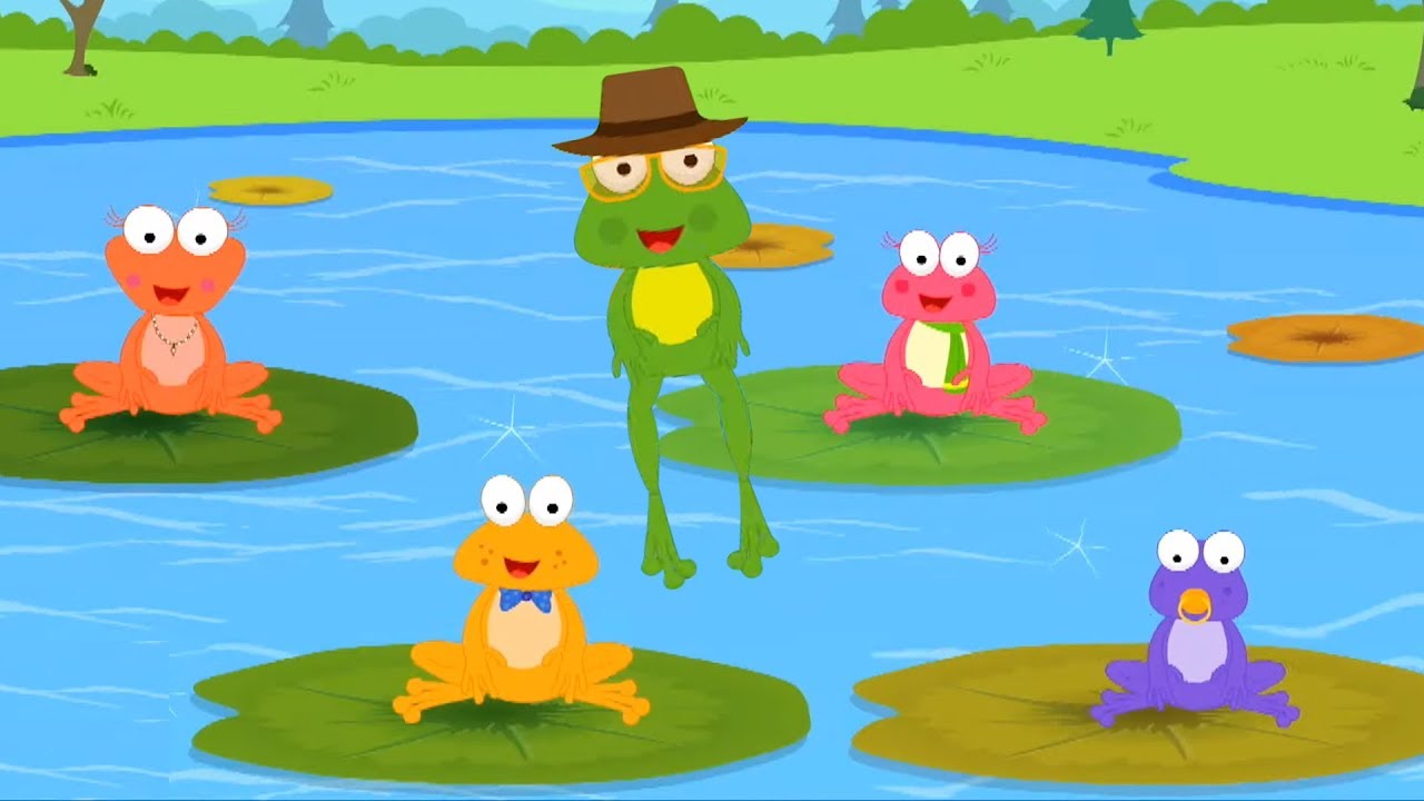 familia dedo rana | Canción de dibujos animados para niños - YouTube
