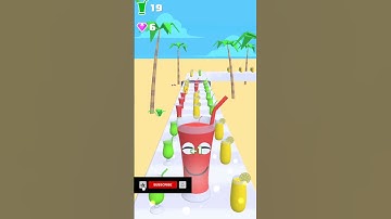 Juice Run Funny Gameplay Wtf Moments 😹😂 #6 #gamingvideos #gameplay #shorts #funnygame