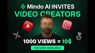 $10 per 1,000 Views. $70k USDT Pool. Don’t Overthink It