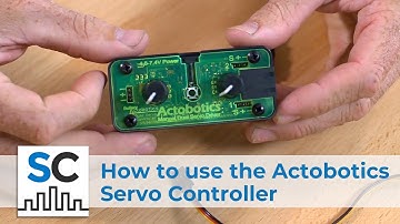 How to use the Actobotics Servo Controller #605105