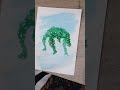 easiest watercolor painting idea Day 8/30 for beginners #painting #youtubeshorts #art #viral