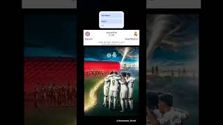 Real vs Bayern #football #musica #sondages #youtubeshorts #realmadrid #bayern #foot #youtube #foryou
