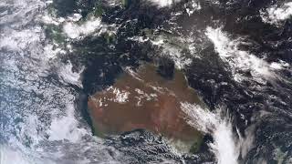 Himawari-8 18 days timelapse screenshot 5