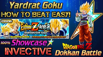 Yardrat Super Saiyan Goku Extreme Z-Area Androids/Cell Saga DBZ: Dokkan Battle (Global)