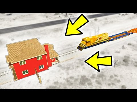 CAN A HOUSE STOP THE TRAIN IN GTA 5?
