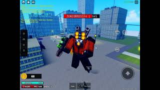 Playing roblox