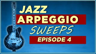 Jazz Arpeggio Sweeps: Lesson 4