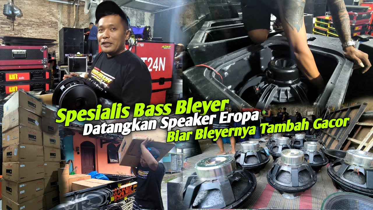 Unboxing🔥Grebek Markas ALVA'R AUDIO kedatangan amunisi Baru Full Eropa siap tempur