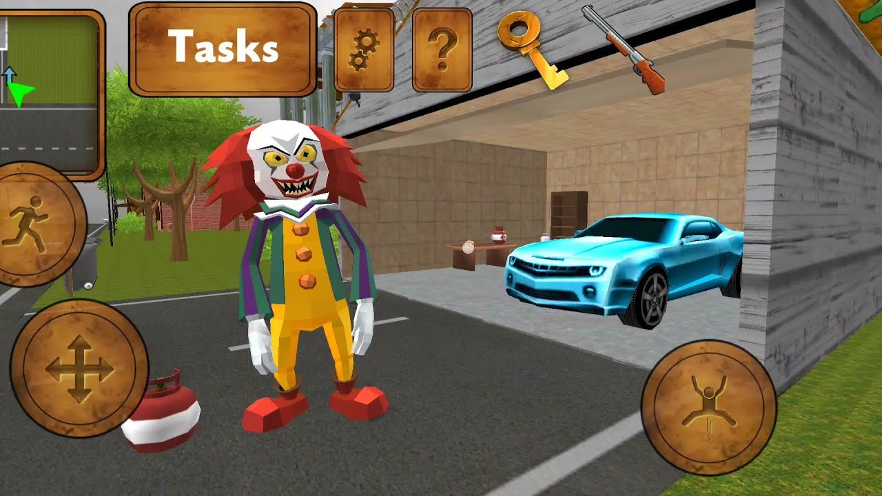 Neighbor Clown Scary Escape Horror 3D Mod - Level 9 - Gameplay - YouTube