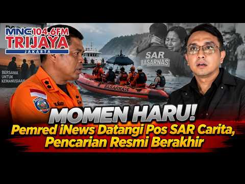EMOTIONAL MOOD! iNews Editor-in-Chief Monitors Carita Search and Rescue Post After Official Searc...