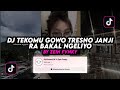 DJ TEKOMU GOWO TRESNO JANJI RA BAKAL NGELIYO - DJ TEKOMU TIKTOK VIRAL!! 🎧