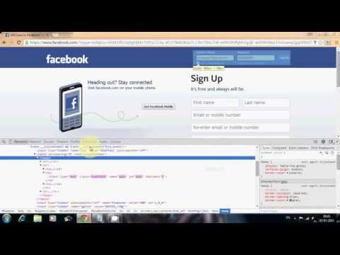 How to encode fb password from browser