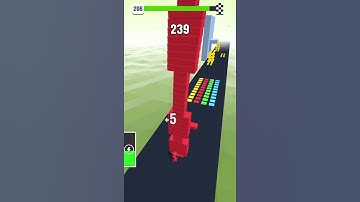 Stack Colors Level 206 Gameplay Walkthrough iOS, Android | Mobile Player #206