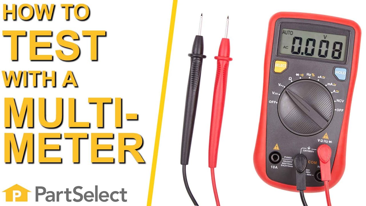 Appliance Troubleshooting: How to Test Components With A Multimeter