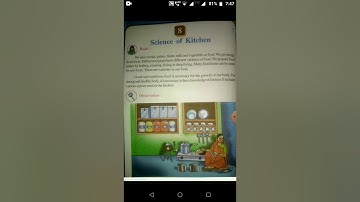 Chapter-8 Science of Kitchen (part-1) gseb STD-5th