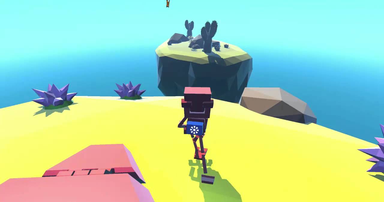 Приключения бухого робота. Grow Home.