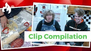 raysfire holiday baking clip compilation (ft. raysMom) | stream highlights